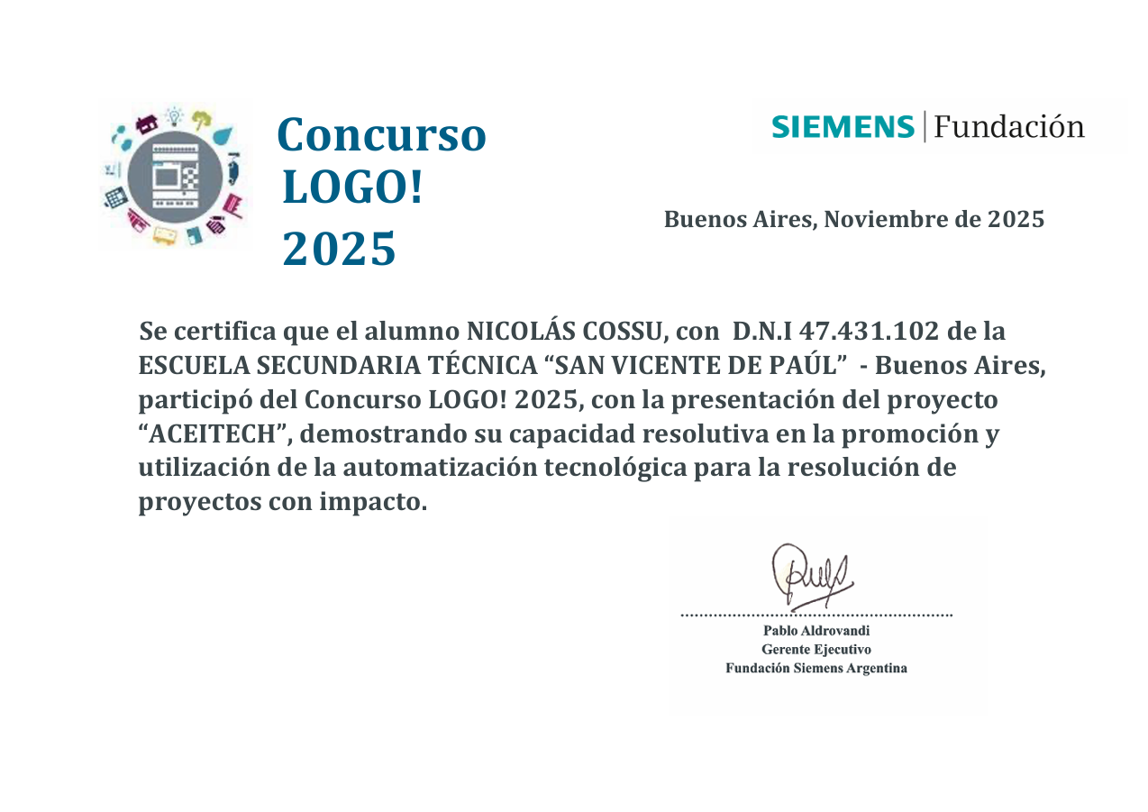 Siemens LOGO! Contest, Siemens